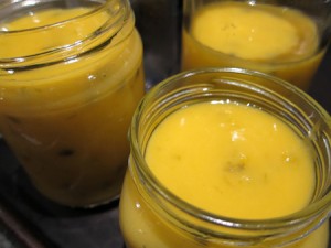 Passionfruit & Lime Butter in Jars